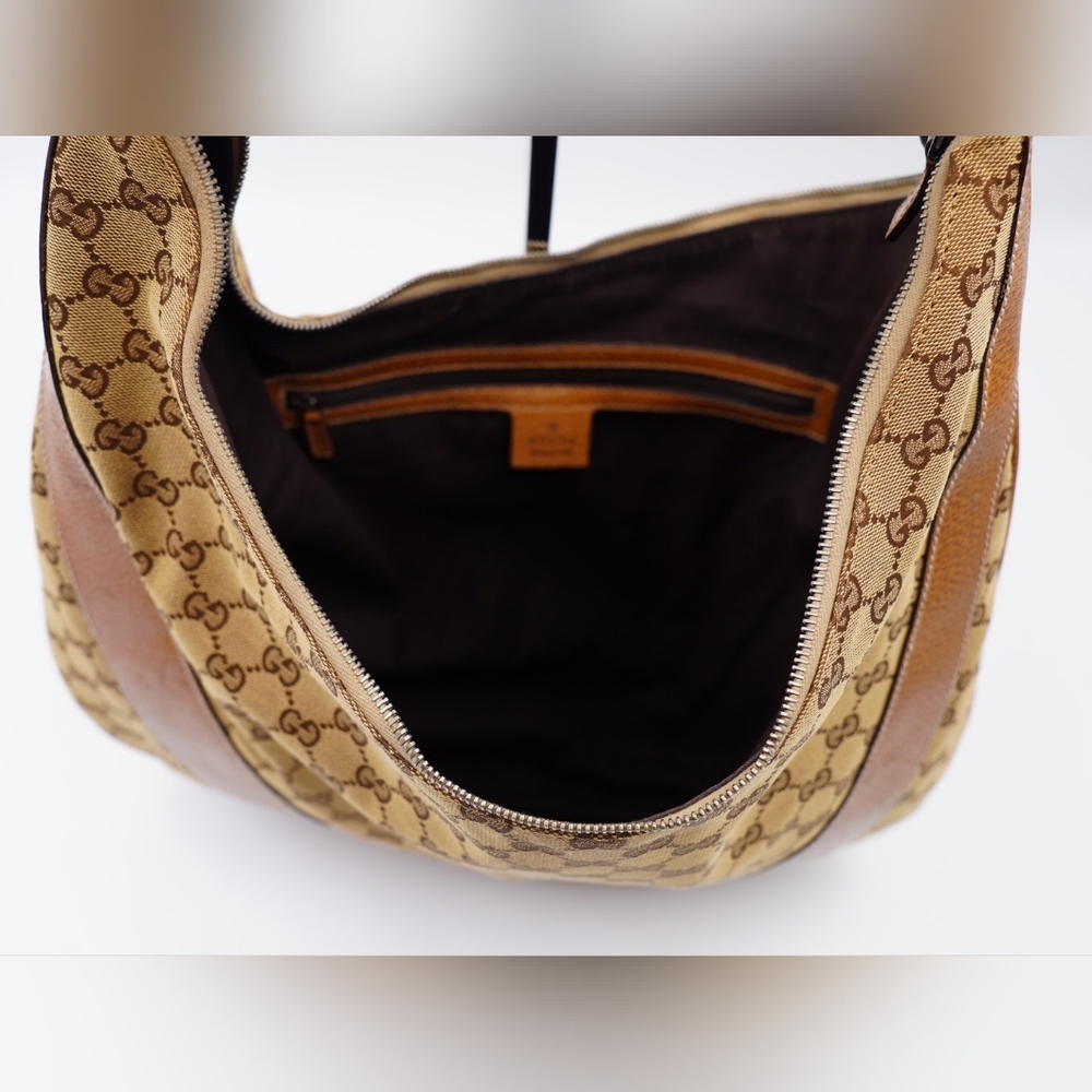(MT292) Gucci GG Canvas Hobo Shoulder Bag - Picture 11 of 14